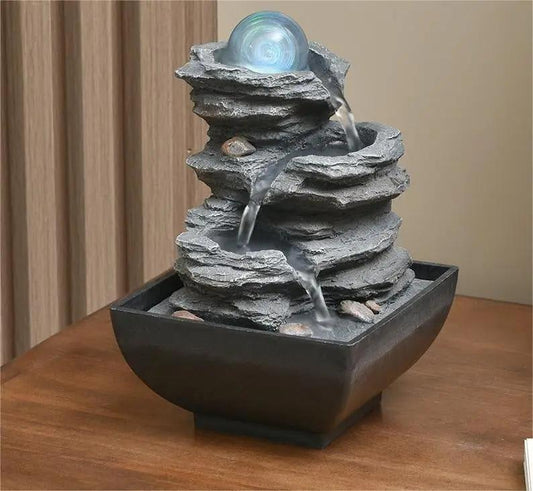 Coco ZenFlow — Fontaine décorative de table moderne & relaxante PINK COCO