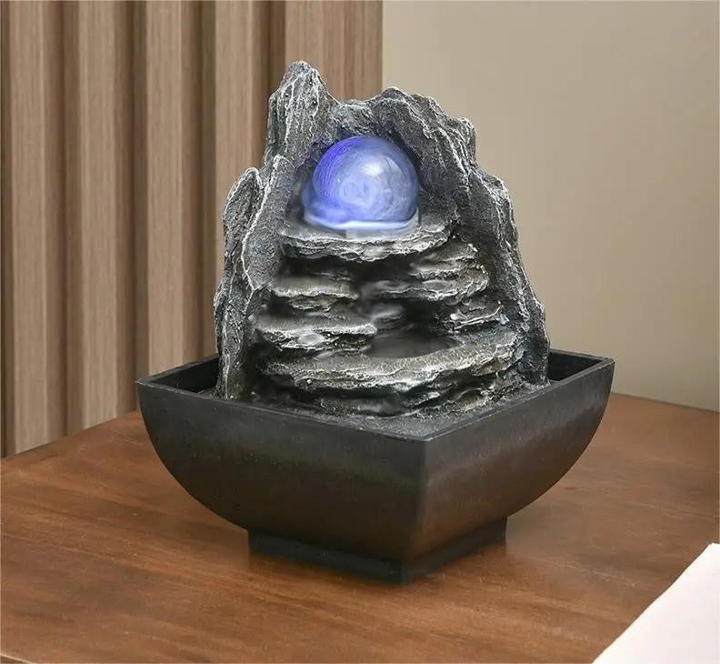 Coco ZenFlow — Fontaine décorative de table moderne & relaxante PINK COCO