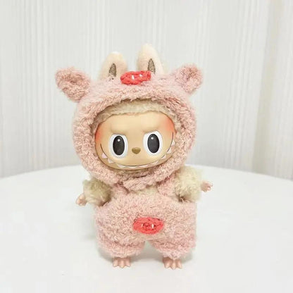 15CM Pendant Suitable For Doll Clothes Decoration Removable And Washable Suit PINK COCO