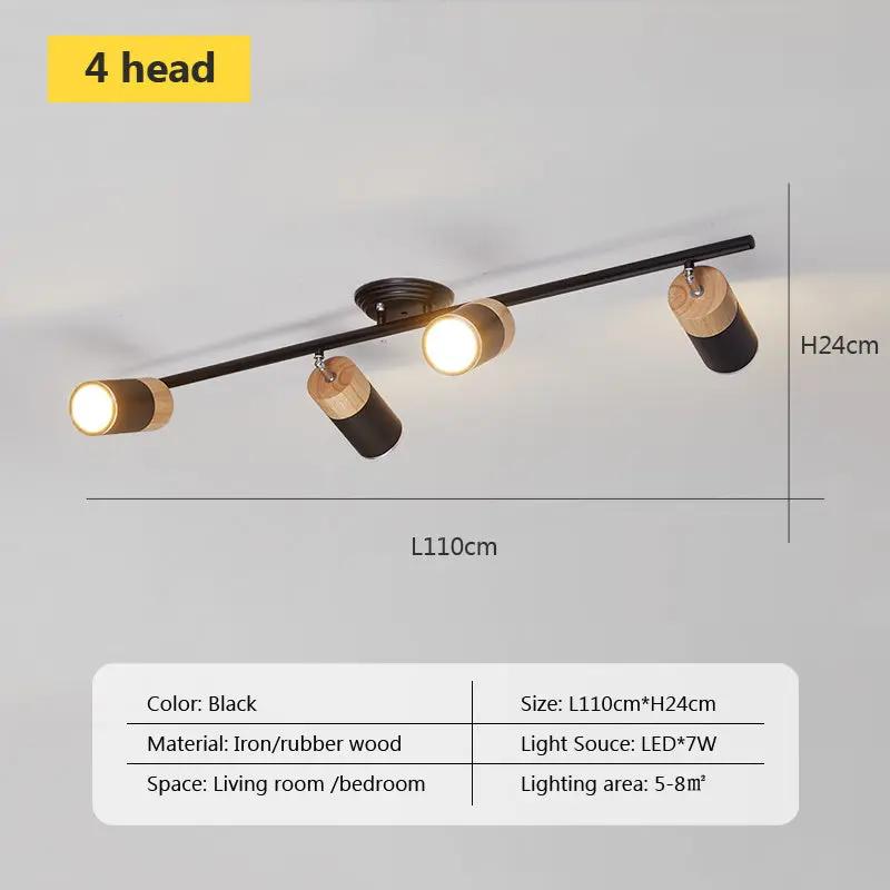 Coco NordiTrack — Éclairage sur rail LED scandinave moderne PINK COCO