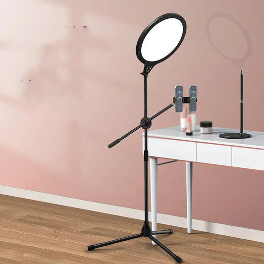 Coco LumiPro – Lampe de bureau LED télescopique pour live & beauté PINK COCO