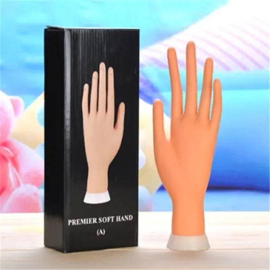 Coco Practice Hand – Main d’Entraînement Professionnelle pour Nail Art PINK COCO