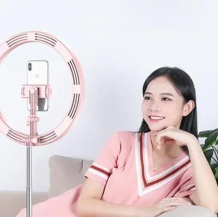 Anneau Lumineux LED Portable rose  – Éclairage Selfie pour Vlog, Live & YouTube | Pink Coco Pro pinkcoco