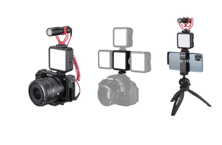 unanzi  Mini ProLight – Lampe de photographie portable PINK COCO