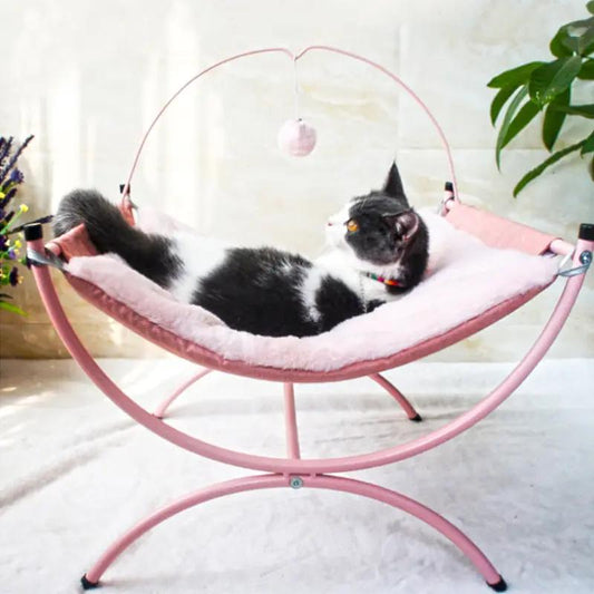 Lit pour Chat Quatre Saisons Universel – Nid Douillet PINK COCO
