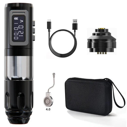 Coco XNet Pro Pen – Machine à tatouer sans fil à moteur brushless PINK COCO