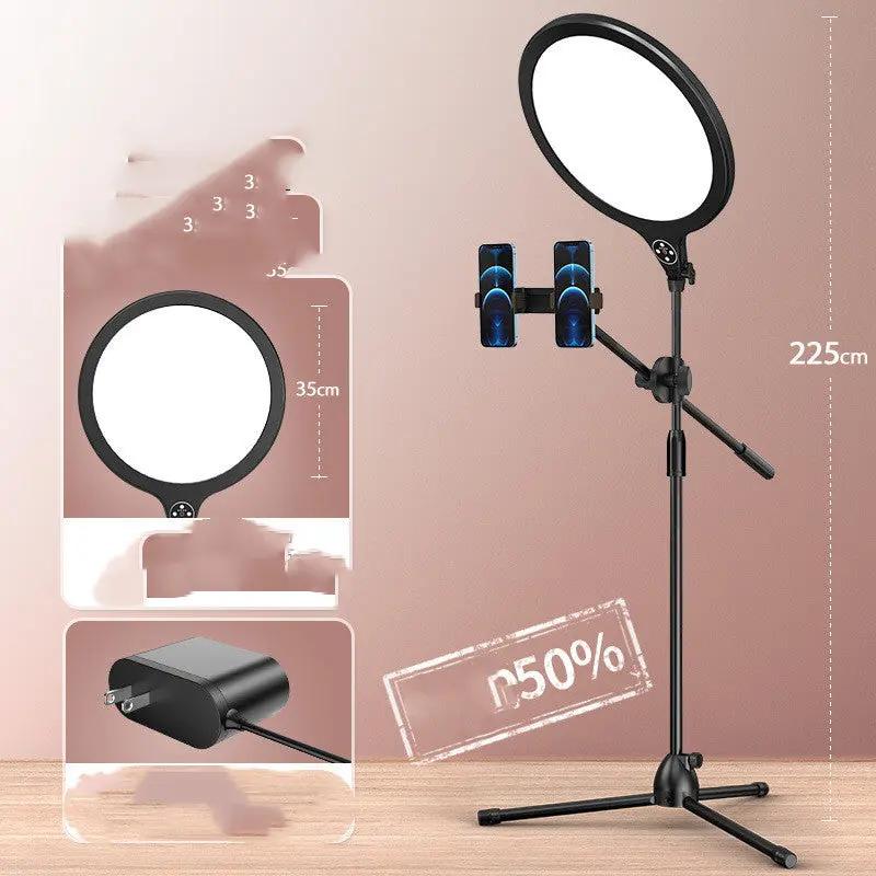 Coco LumiPro – Lampe de bureau LED télescopique pour live & beauté PINK COCO