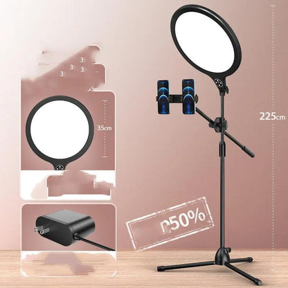 Coco LumiPro – Lampe de bureau LED télescopique pour live & beauté PINK COCO