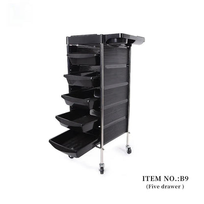 Coco ProCart — Chariot de rangement à roulettes pour salon de beauté PINK COCO