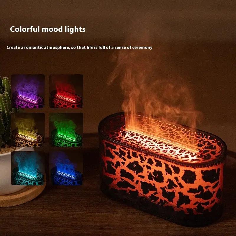 Pink Coco FlameCube — Diffuseur d’arômes effet flamme colorée PINK COCO