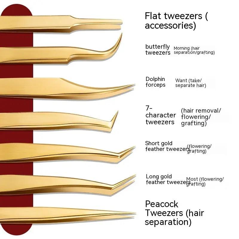 Coco Lash Pro Tweezers – Pince à Cils Professionnelle en Acier Inoxydable PINK COCO