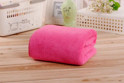 Serviette Professionnelle en Microfibre – Salon de Beauté & Coiffure PINK COCO