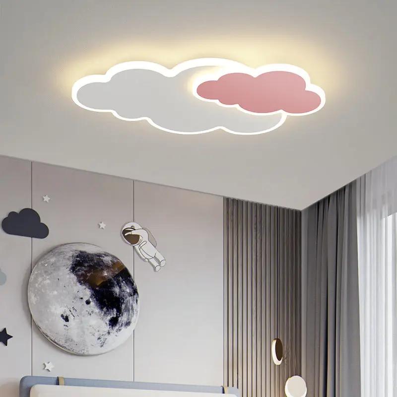 Coco CloudLight — Plafonnier nuage moderne & lumineux PINK COCO