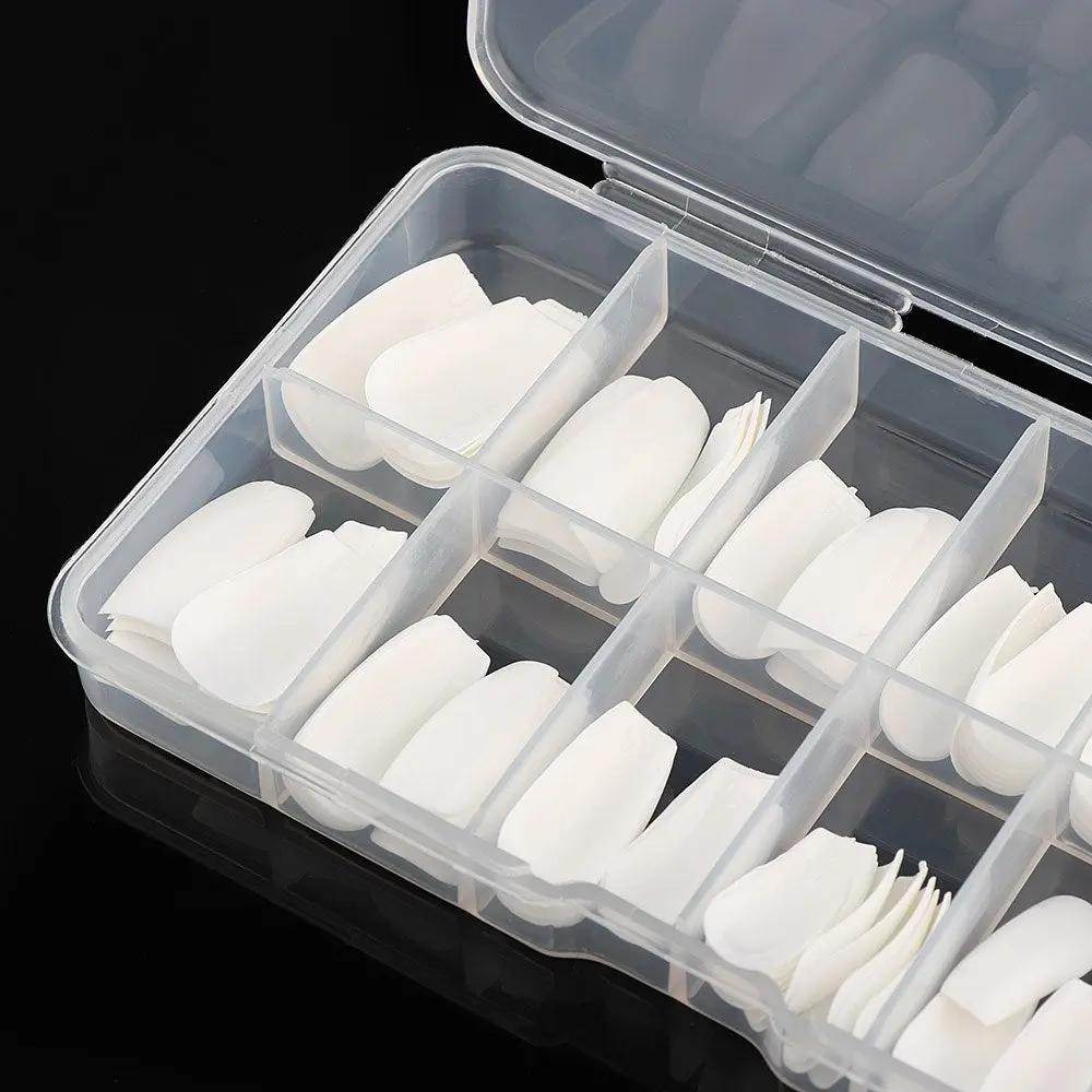 Coco Ballerina Nails – Faux Ongles Longs Forme Caisse / Ballerine Pleine Couverture (100 ou 600 pièces) PINK COCO