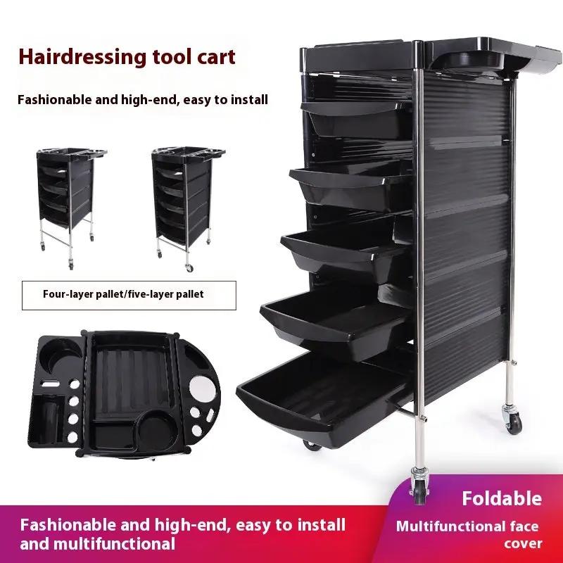 Coco ProCart — Chariot de rangement à roulettes pour salon de beauté PINK COCO