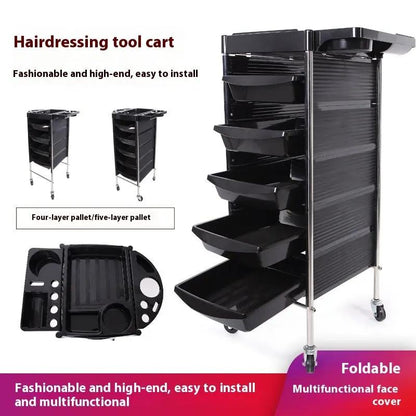 Coco ProCart — Chariot de rangement à roulettes pour salon de beauté PINK COCO