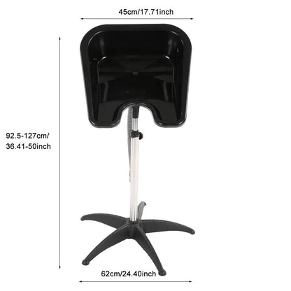 Bac à Shampooing Portable Ajustable – Professionnel & Léger pour Salon ou Maison PINK COCO