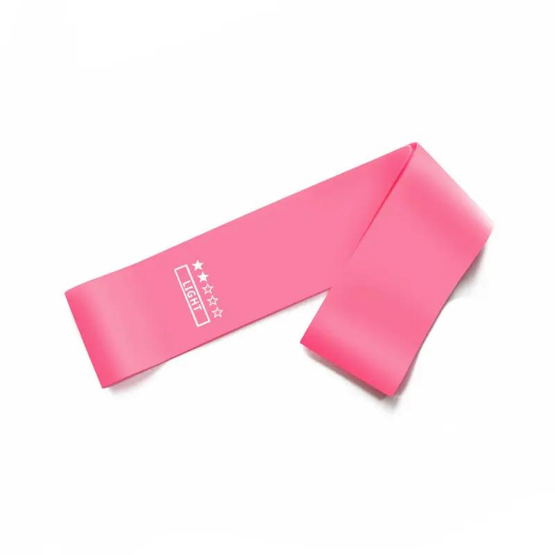 Resistance Bands Set – 5 niveaux de résistance pour Yoga & Fitness PINK COCO