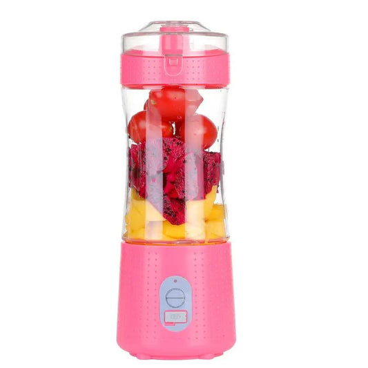 Mixeur Portable Sans Fil – Mini Blender à Jus Rechargeable 380ml PINK COCO