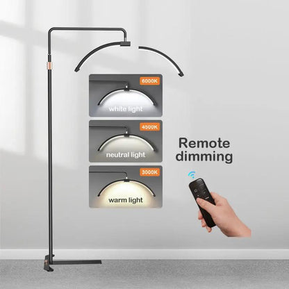 Lampe Esthétique Demi-Lune Repliable – Éclairage Professionnel à Trois Couleurs PINK COCO