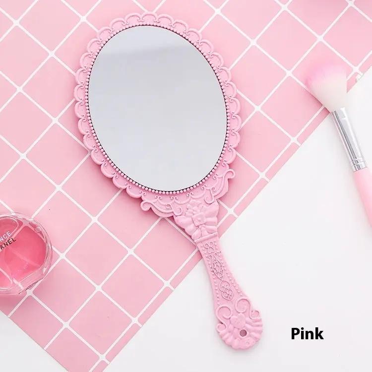 Miroir à Main Rétro – Design Élégant Rose Gold ou Rose | Pink Coco pinkcoco