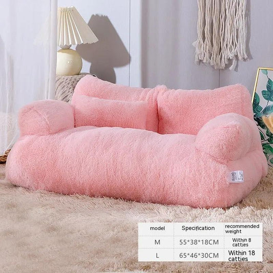Sofa Douillet pour Chat avec Coussin | Pink Coco PINK COCO