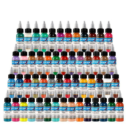 Coco InkPro – Ensemble de couleurs pour tatouage professionnel (30 mL) PINK COCO