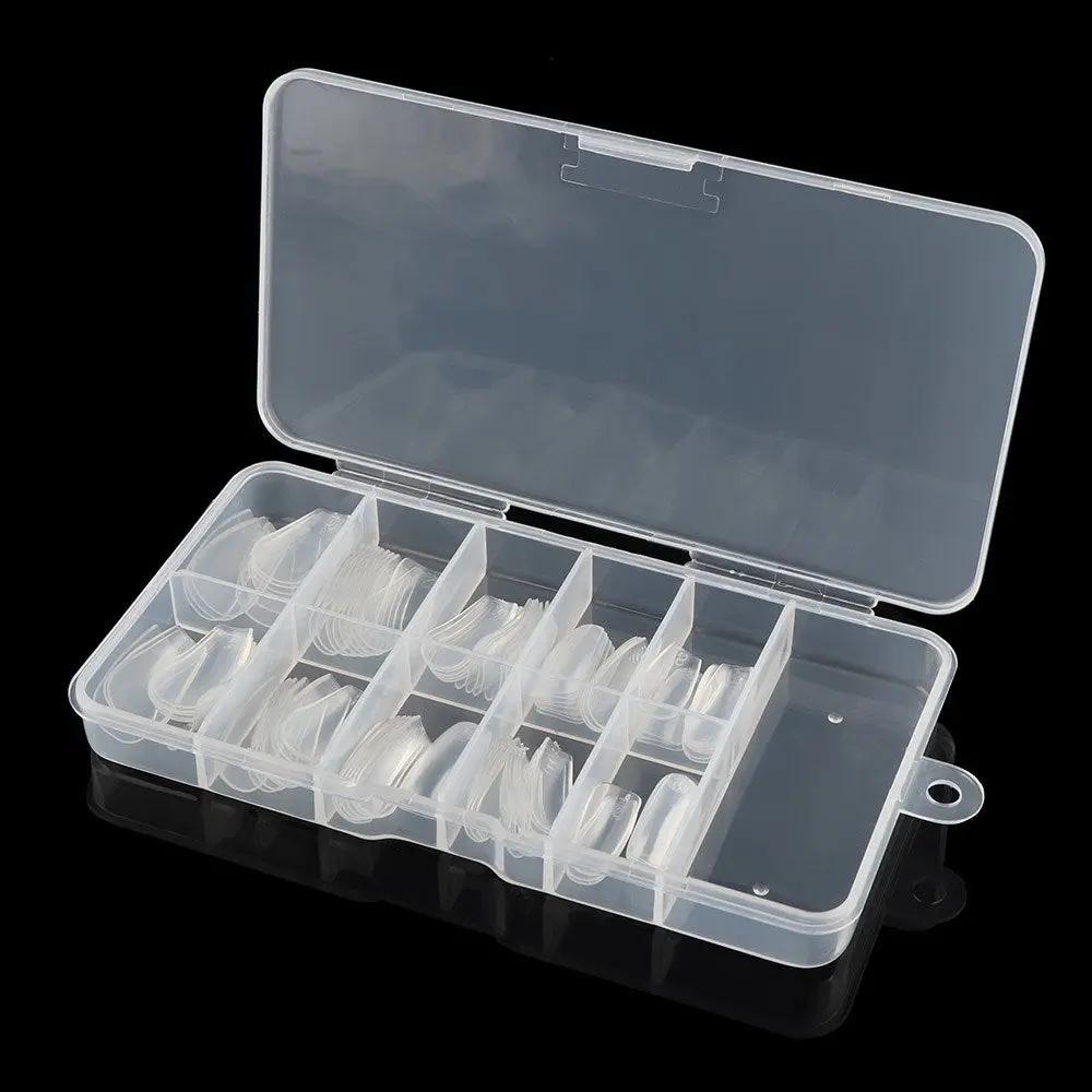 Coco Ballerina Nails – Faux Ongles Longs Forme Caisse / Ballerine Pleine Couverture (100 ou 600 pièces) PINK COCO