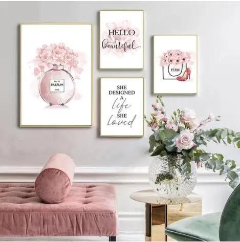 Pink Coco ArtCanvas PINK COCO