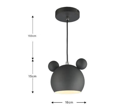 Coco MacaronLight — Suspension design minimaliste en fer PINK COCO