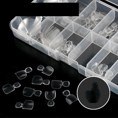 Professional Toenail Tips - 100 Pieces Clear or Natural