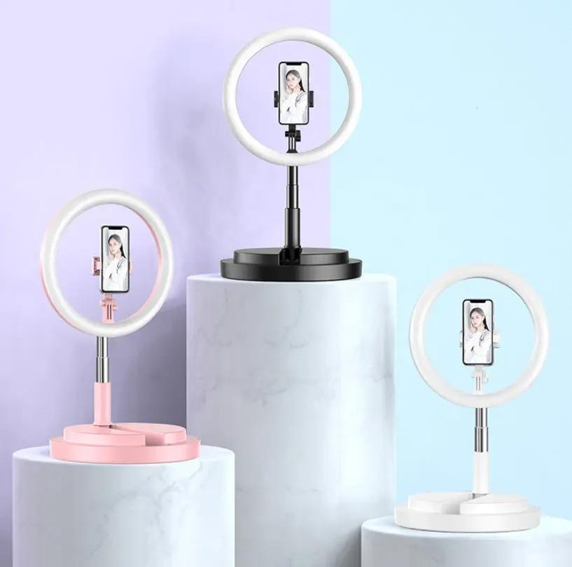 Anneau Lumineux LED Portable rose  – Éclairage Selfie pour Vlog, Live & YouTube | Pink Coco Pro pinkcoco