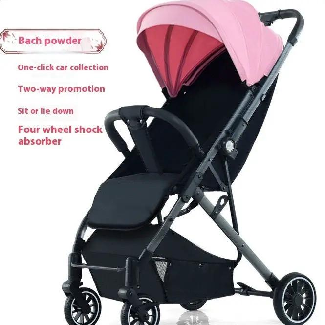 BabyCloud Compact Stroller PINK COCO