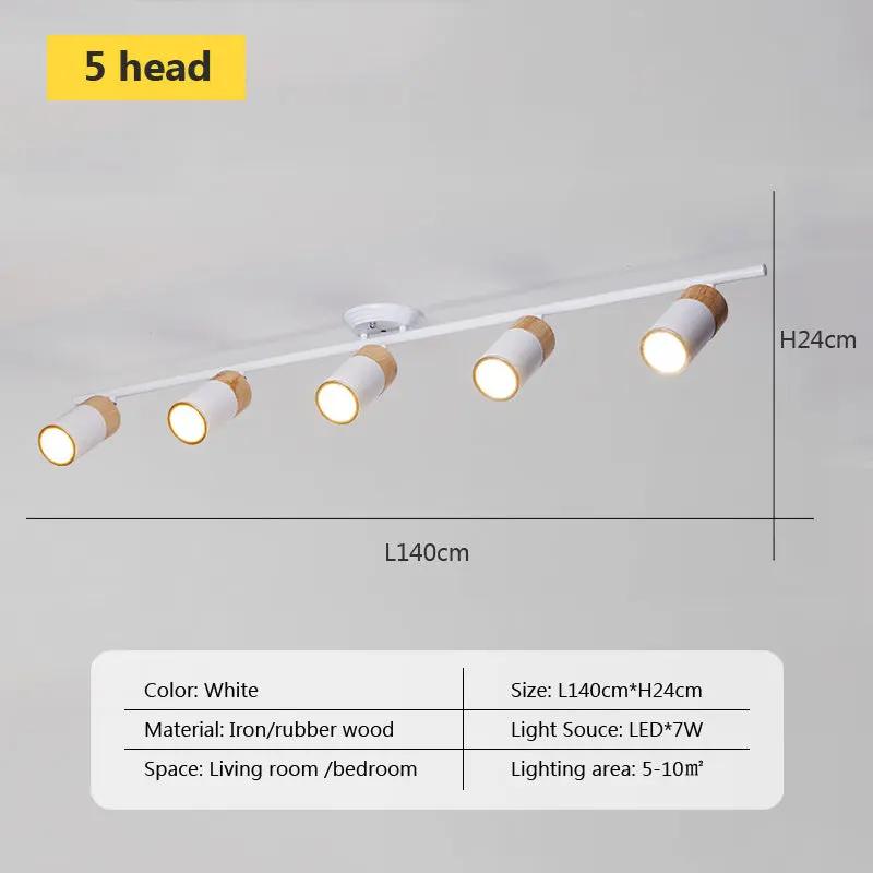 Coco NordiTrack — Éclairage sur rail LED scandinave moderne PINK COCO