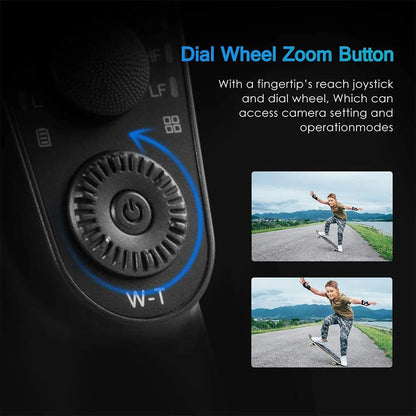 Three-Axis Handheld Gimbal Stabilizer S5/S5B – Stabilisateur Professionnel pour Téléphone PINK COCO