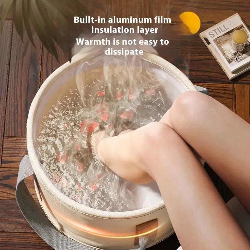 Coco ThermoSpa – Bassin pliable à température constante pour bain de pieds PINK COCO