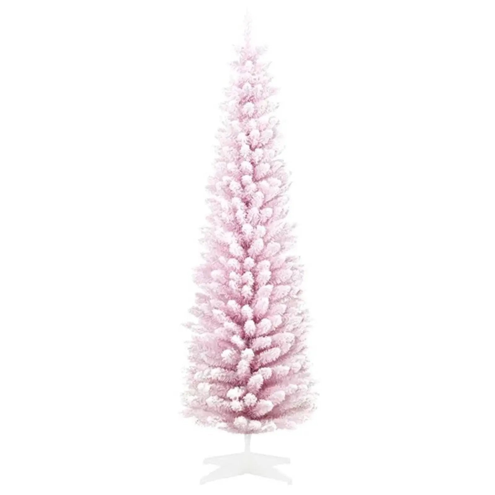 Sapin de Noël Artificiel Enneigé 6pi – Réaliste, Sécuritaire et Facile à Monter | Pink Coco pinkcoco