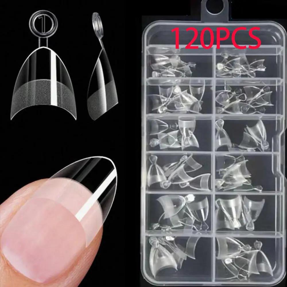 Coco Seamless Nails – 120 Ongles Ultra-fins Effet Mat Naturel (Forme Amande Courte) PINK COCO