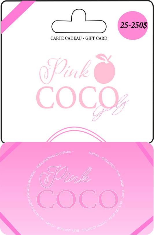 Carte Cadeau Pink Coco 💕 pinkcoco
