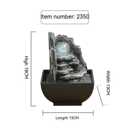 Coco ZenFlow — Fontaine décorative de table moderne & relaxante PINK COCO