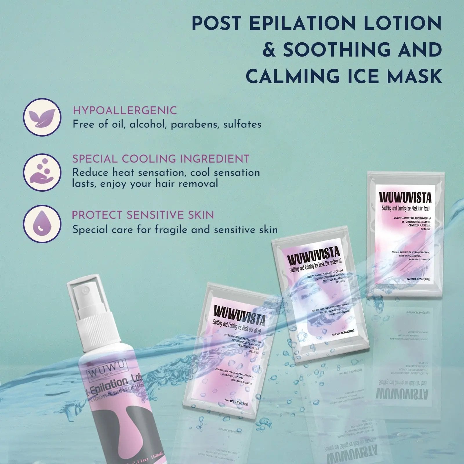 Coco Waxing Kit – Coffret Complet 56 Pièces d’Épilation Professionnelle avec Chauffe-Cire, Perles et Soin Post-Épilation PINK COCO