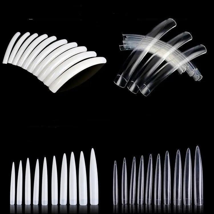 Coco Nail Builder Forms – Set de 12 Capsules Carrées Transparentes pour Pose et Sculpture d’Ongles PINK COCO