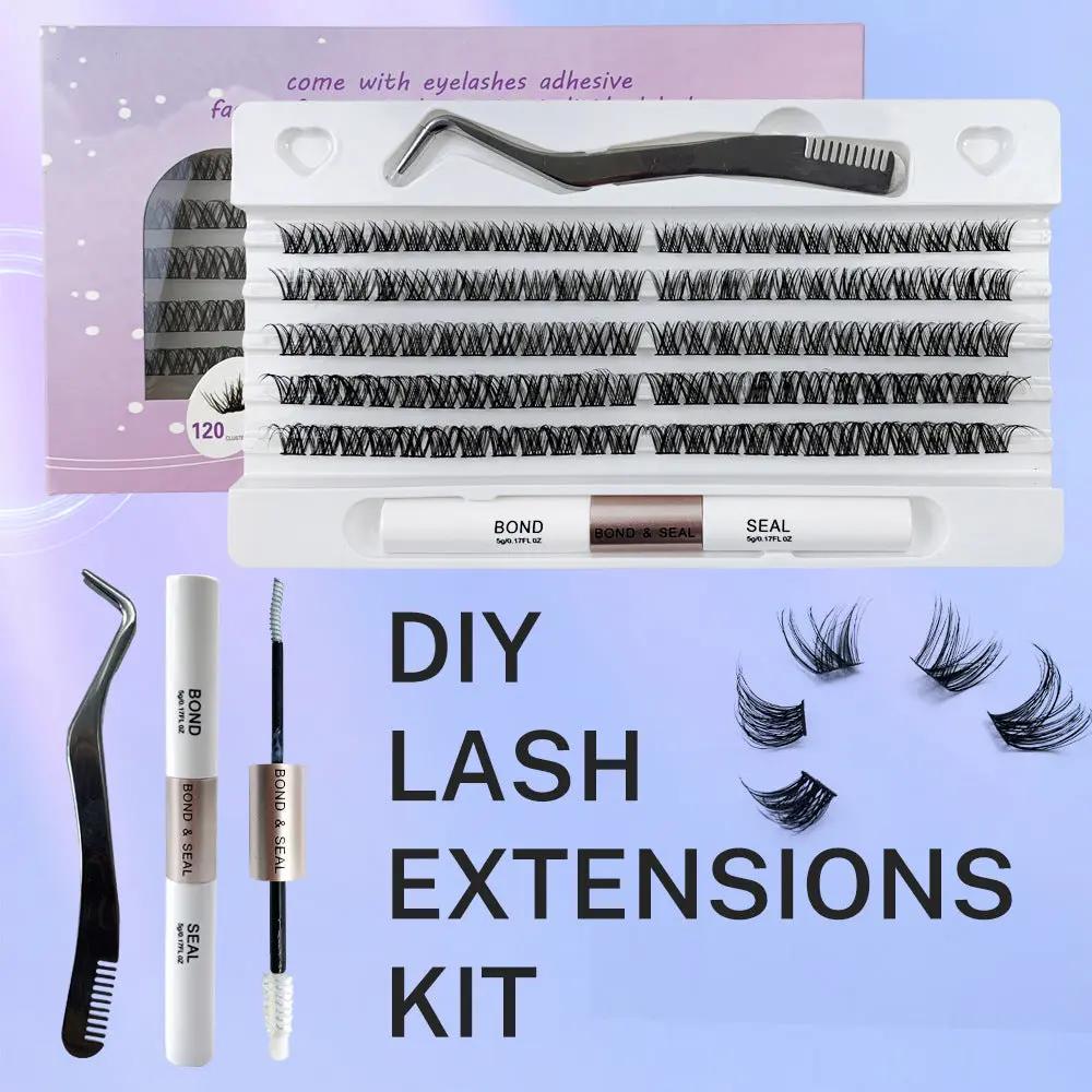 Coco Self-Grafting Lash Set – Kit d’Extension de Cils Individuels DIY PINK COCO