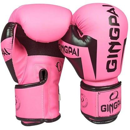 Gants de Boxe Ocean – Boxing Gloves PU Premium pour Entraînement et Fitness PINK COCO