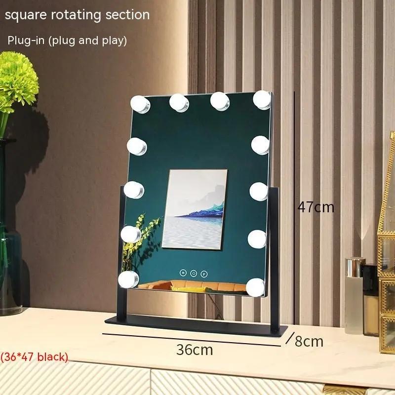 Coco GlamMirror — Miroir cosmétique lumineux LED professionnel PINK COCO