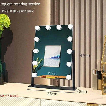 Coco GlamMirror — Miroir cosmétique lumineux LED professionnel PINK COCO