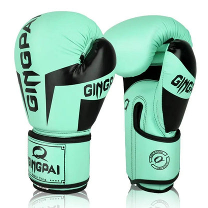 Gants de Boxe Ocean – Boxing Gloves PU Premium pour Entraînement et Fitness PINK COCO