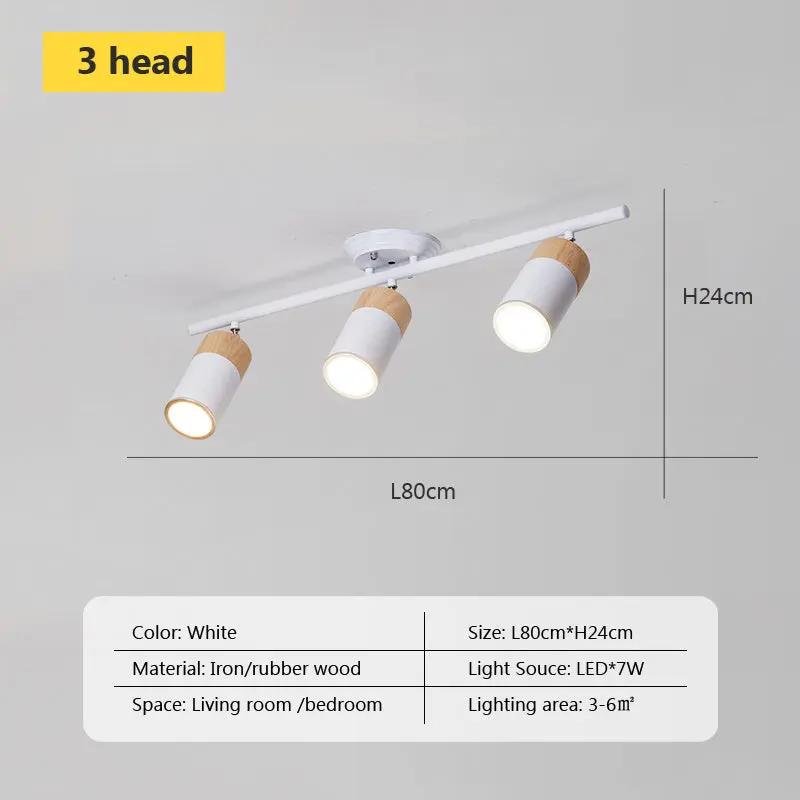 Coco NordiTrack — Éclairage sur rail LED scandinave moderne PINK COCO