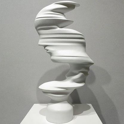 Coco AbstractMuse — Sculpture abstraite nordique & minimaliste PINK COCO