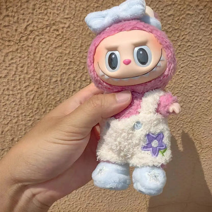 15CM Pendant Suitable For Doll Clothes Decoration Removable And Washable Suit PINK COCO